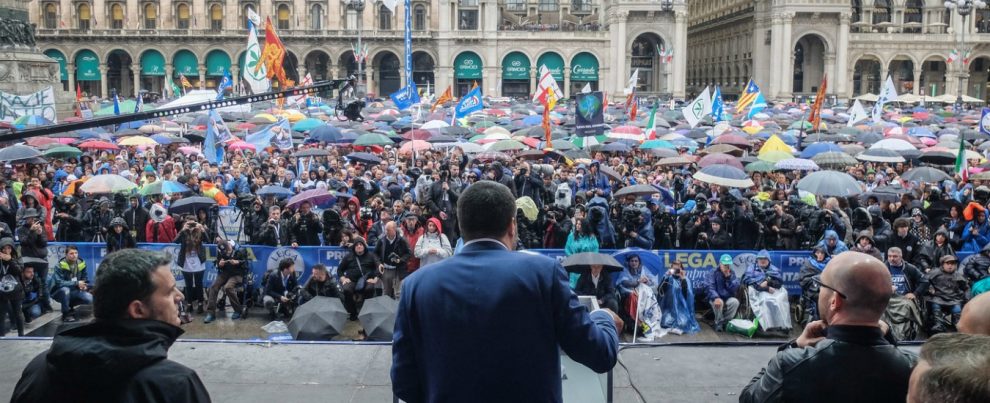 Sono andato nella piazza di Salvini e quelle espressioni azzerate mi hanno intenerito