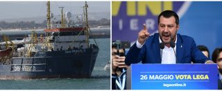 Copertina di Sea Watch 3 in mare da 9 giorni con 43 persone a bordo, Salvini scrive a Conte: “Intervenga l’Olanda, sua responsabilità”