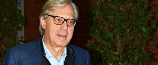 Copertina di Vittorio Sgarbi, sarà presidente del Mart di Rovereto e già querela un consigliere M5s. Replica: “Lo querelo io per insulti”