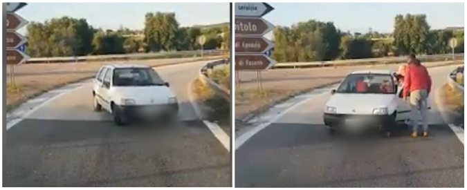 Copertina di Monopoli, entra in contromano sulla statale e non riesce a fare manovra: i due camionisti reagiscono così