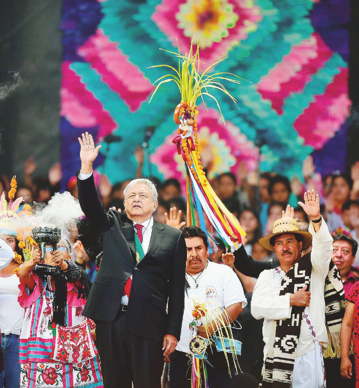 Contro “il male endemico” - Il presidente del Messico, Andrés Manuel Lopez Obrador, in una cerimonia indigena - LaPresse Messico e corruzione. Il governatore fidato che ha tradito Amlo
