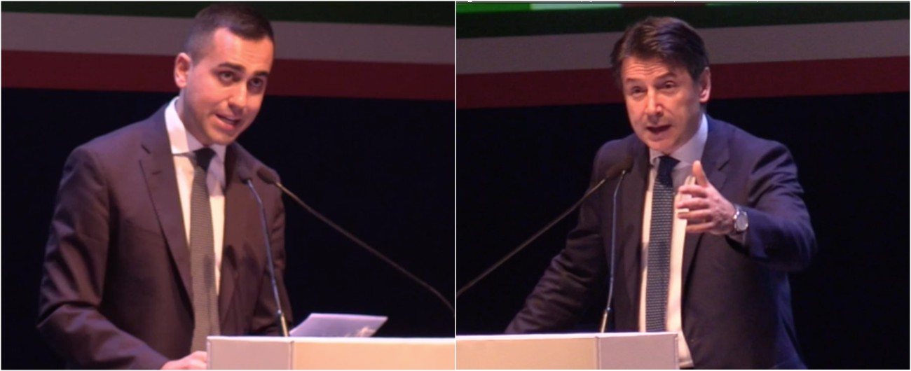 Copertina di Di Maio a Confindustria: “Da me nessun no pregiudizievole”. E Conte: “Con nuovi provvedimenti economia crescerà”