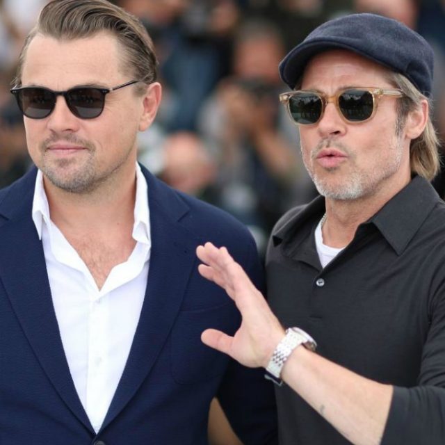 Festival di Cannes, Brad Pitt e Leonardo DiCaprio: “È stata la nostra prima volta insieme, vogliamo farlo ancora”