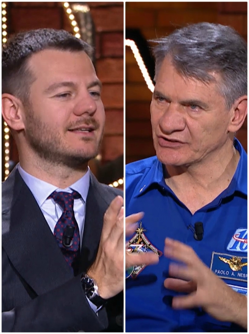 Copertina di Epcc, Nespoli a Cattelan: “Qui litighiamo tra noi, ma da lassù si capisce che non ci sono confini e che dobbiamo stare tutti insieme”