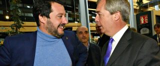 Copertina di Europee, Salvini: “In Italia con Conte, in Ue già in parola con Farage”. Orban: “Possibile un’alleanza Lega con Ppe”