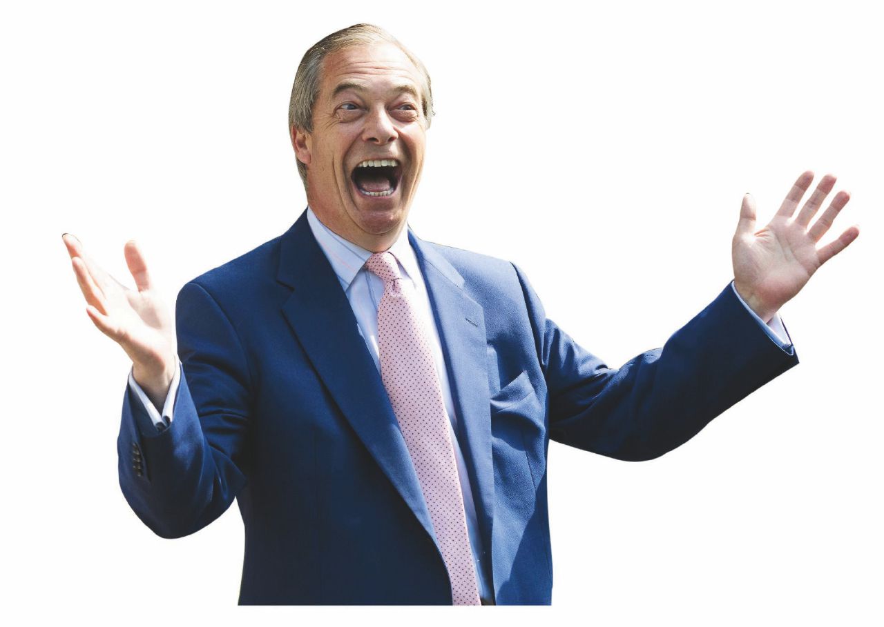 Copertina di Farage la star si prepara per Strasburgo