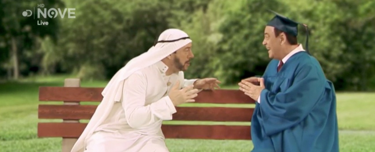 Copertina di L’incontro segreto tra Crozza-Salvini e Crozza-Di Maio: “Ci sono cascati, credono che litighiamo davvero”. Poi si imitano a vicenda e il finale è elettrizzante