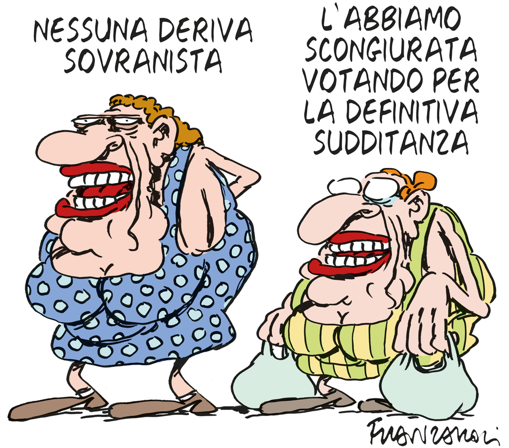 Copertina di La vignetta di Franzaroli