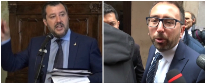 Copertina di Rixi, Bonafede: “Nessuno scambio tra dimissioni e tenuta del governo”. Salvini: “Se si lavora, si va avanti”