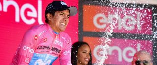Copertina di Giro d’Italia 2019, Richard Carapaz vince tra i ‘litiganti’ Nibali e Roglic. Lo Squalo è 2°, ma emoziona fino all’ultima pedalata