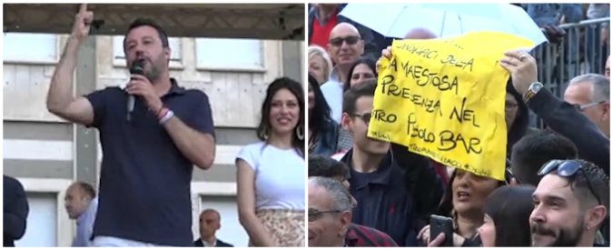 Copertina di Tivoli, fan invita Salvini al proprio bar: “Andiamoci tutti. Paga Fico, visto che oggi è la festa di rom e borseggiatori”