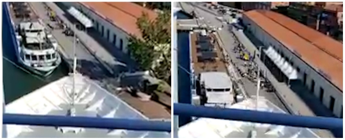 Copertina di Venezia, lo scontro visto dalla prua della nave da crociera e la paura a bordo: “Ommioddio”. La fuga dei turisti