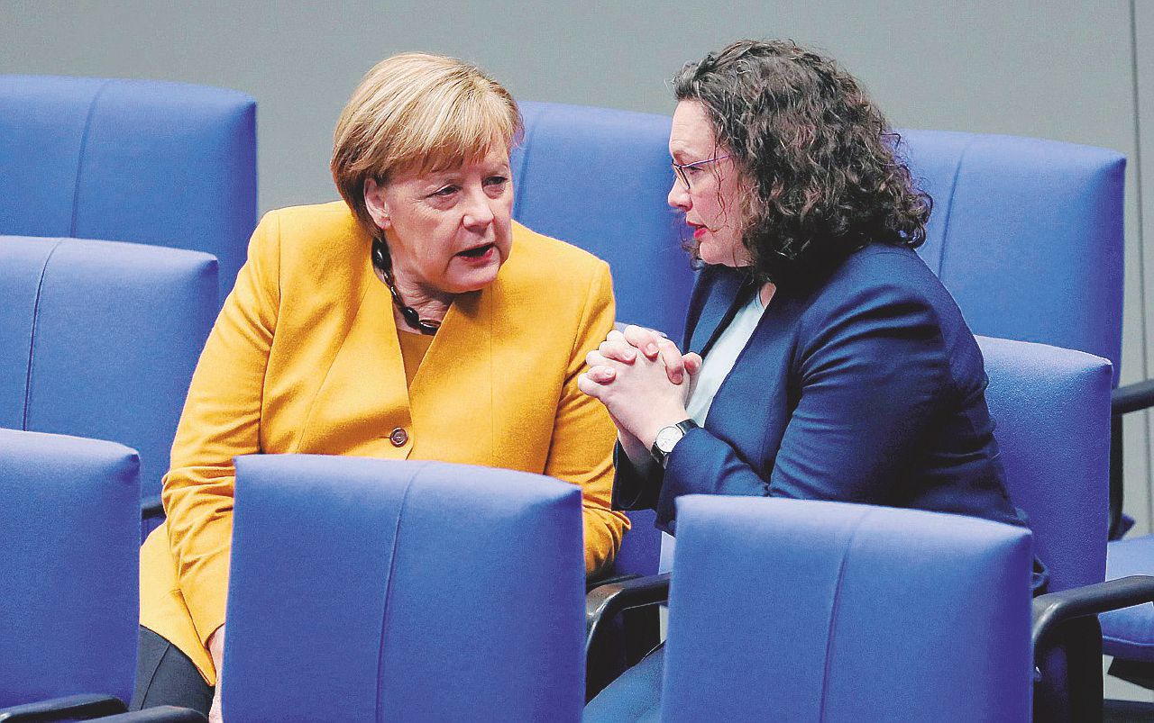 Copertina di L’Spd è stanco e Merkel non si sente tanto bene