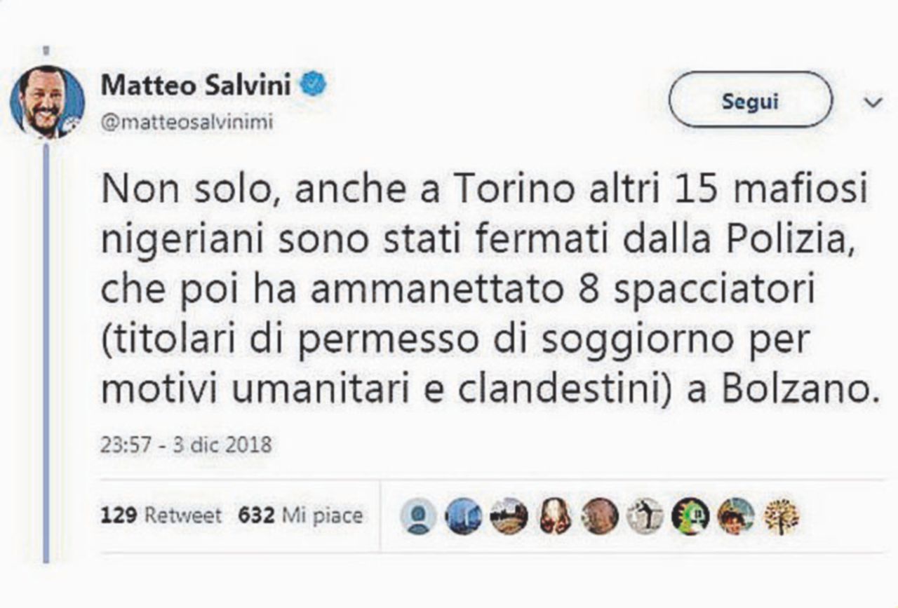 Copertina di Il ministro dell’Interno ci ricasca e annuncia  in anticipo due retate