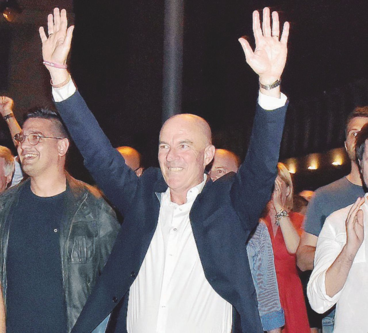 Livorno canta “Bella Ciao”. “Noga” alla festa di Salvetti