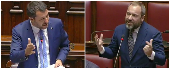 Copertina di Conte (LeU) vs Salvini: “Vuole schedare i giudici?”. “Stupito che si possa amministrare giustizia se si è schierati”