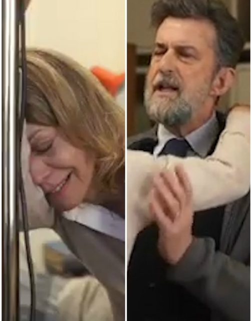 Nanni Moretti, il dietro le quinte del nuovo film: Margherita Buy in lacrime ripete la scena 3 volte. Lui: “Tra 2 minuti vai a casa”