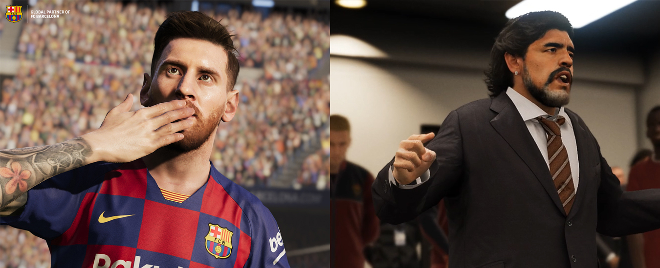 Copertina di PES 2020: nel nuovo gioco miglioramenti grafici, nuove modalità e tecniche approntate con il supporto dei calciatori