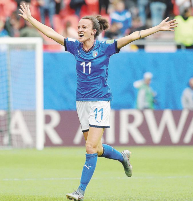 Oggi compie 28 anni - Barbara Bonansea è centrocampista della Juve e star della nazionale italiana - LaPresse “La Bonansea l’ho scoperta io: una Barbie Gambelunghe”