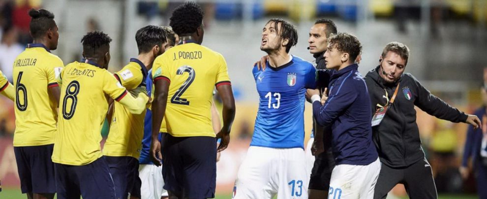 Mondiali under 20, l’Italia è quarta: nella finalina vince l’Ecuador ai supplementari