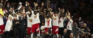 Copertina di Nba, Golden State Warriors giù dal trono: i Toronto Raptors conquistano il loro primo titolo in una gara6 da pelle d’oca