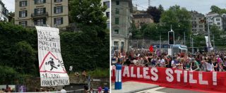 Copertina di Svizzera, lo sciopero femminista per chiedere parità: dai salari equi all’abolizione della tassa sugli assorbenti