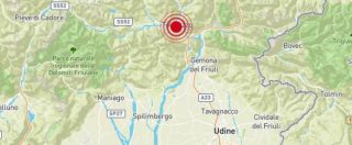 Copertina di Terremoto in Friuli, nuova scossa con epicentro a Tolmezzo: magnitudo 3.5, è la stessa zona del sisma del 1976