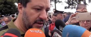Copertina di Sea Watch, Salvini litiga con la giornalista: “Lei fa politica? Si candidi con la sinistra. Ai comizi del Pd non rispondo…”