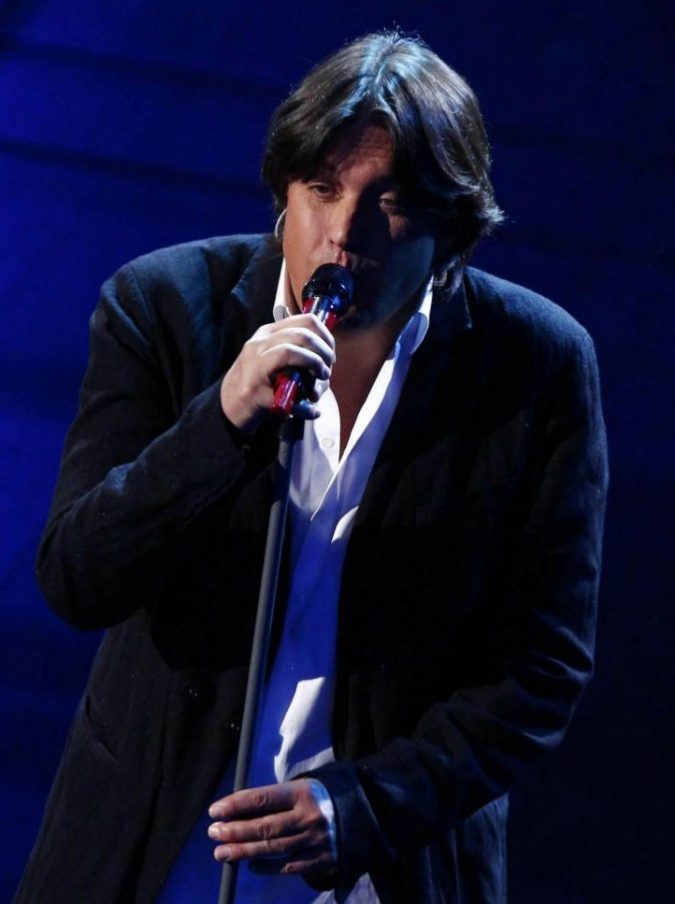 Foto Davide Spada/LaPresse
22-02-2014 Sanremo IM - Italia
spettacolo
Teatro Ariston
64esimo Festival della canzone italiana - Quinta serata
nella foto: Cristiano De Andrè
Photo Davide Spada/LaPresse
02-22-2014 Sanremo - Italy
entertainment
Ariston Theatre
64th Sanremo Italian song festival - 5th evening
In the photo: Cristiano De Andrè Cristiano De Andrè: “Salvini fan di mio padre? Si è fermato a ‘Il Pescatore’ e al ‘la la la la la la”