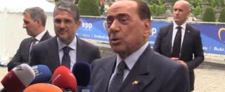 Copertina di Berlusconi è a Bruxelles e il lapsus lo tradisce: la procedura d’infrazione si trasforma in “prescrizione”