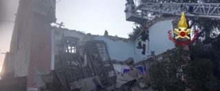 Copertina di Gorizia, crolla palazzina di due piani. Esplosione dopo una fuga di gas: due morti