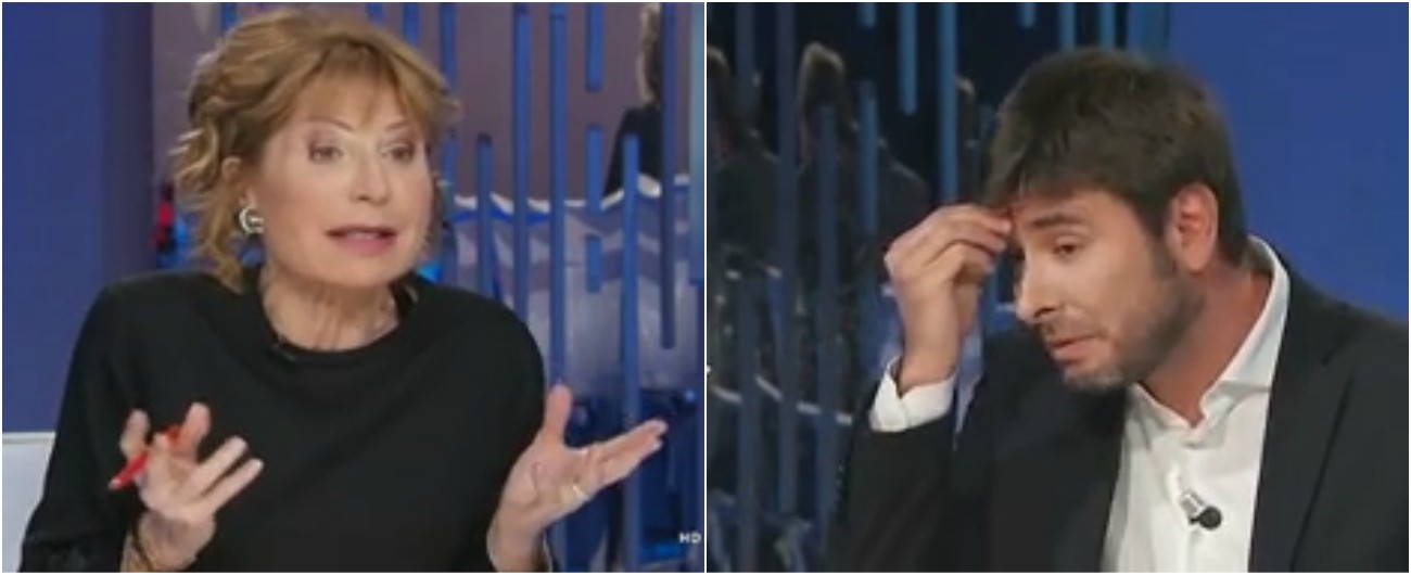 Copertina di La stoccata della Gruber a Di Battista: “Se volete governare non fate Alice nel paese delle meraviglie”. “Ci vuole tempo”