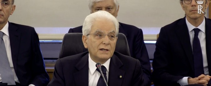 Copertina di Csm, Mattarella: “Coacervo di manovre nascoste. Minata autorevolezza giustizia, si volta pagina”