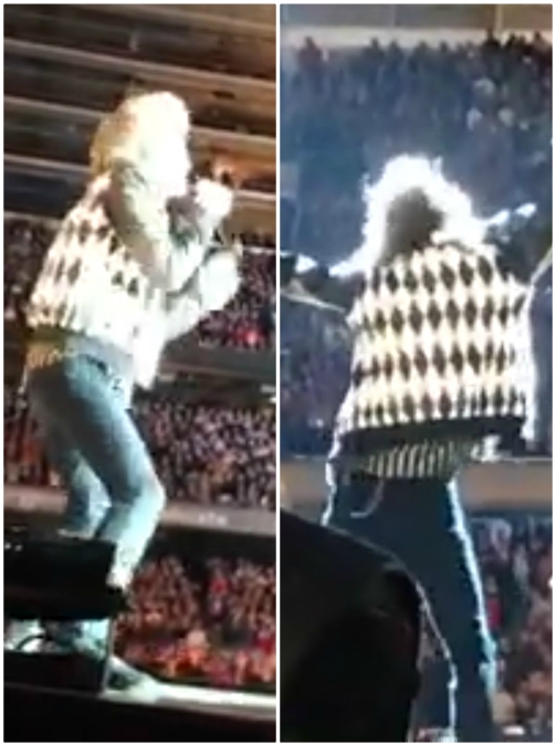 Copertina di Mick Jagger, il cantante dei Rolling Stones è scatenato sul palco dopo l’operazione al cuore: l’esibizione è travolgente