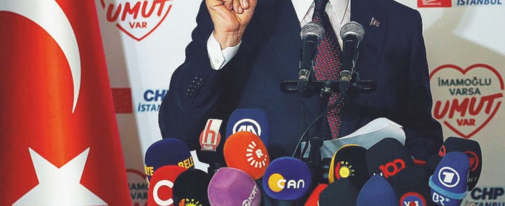 Il vincente - Il nuovo sindaco di Istanbul Ekrem Imamoglu - LaPresse Istanbul boccia Erdogan: il sindaco all’opposizione