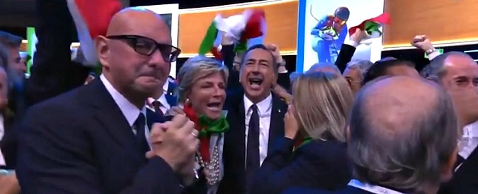 Copertina di Olimpiadi invernali 2026 assegnate a Milano-Cortina, la gioia della delegazione italiana dopo l’annuncio
