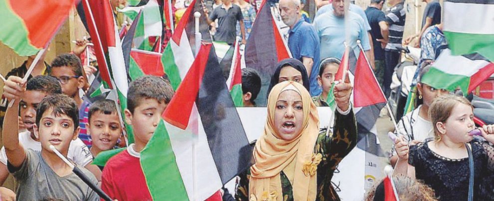 Non per denaro - Proteste palestinesi contro il piano di Trump - Ansa/LaPresse Nel Medio Oriente “50 miliardi Usa non fanno la pace”