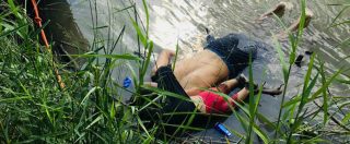 Copertina di Messico, l’immagine dei corpi di padre e figlia trovati morti nel Rio Grande mentre cercavano di attraversare il confine