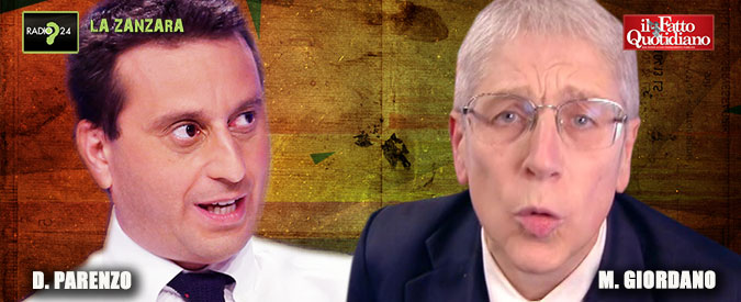 Copertina di Sea Watch, lite Parenzo vs Giordano: “Quanto guadagni?”. “Schifoso marchettaro, raccomandato, figlio di papà”