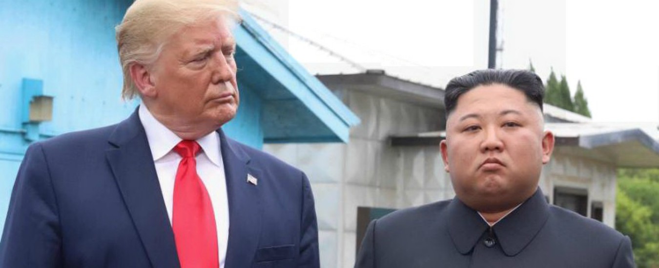 Copertina di Trump primo presidente Usa a entrare in Corea del Nord: “È un grande onore passare la linea di confine”