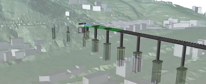 Copertina di Genova, una ricostruzione video svela il nuovo ponte sul Polcevera. Ecco tutte le caratteristiche della struttura