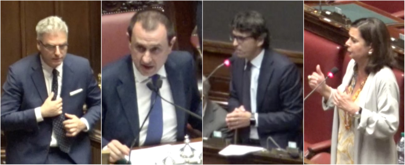 Copertina di Pd, LeU e M5s contro Mollicone (Fdi), il deputato che aveva messo alla gogna le colleghe giudicate “scollate”