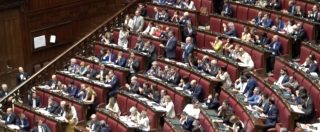 Copertina di Sassoli eletto presidente Parlamento Ue, alla notizia Pd e sinistre esultano alla Camera. Indifferenza destre e M5s
