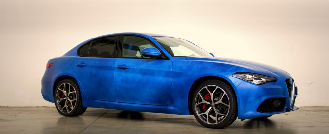 Copertina di Hertz svela Giulia Grand Tour, l’opera d’arte di Garage Italia che si può noleggiare – FOTO