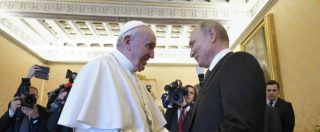 Copertina di Vladimir Putin in visita a Roma da Mattarella e papa Francesco, poi il vertice a Palazzo Chigi con il premier Conte