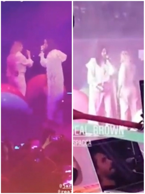 Copertina di Emma Marrone e Jared Leto, il duetto al concerto a Roma dei Thirty Seconds to Mars fa impazzire i fan: le immagini