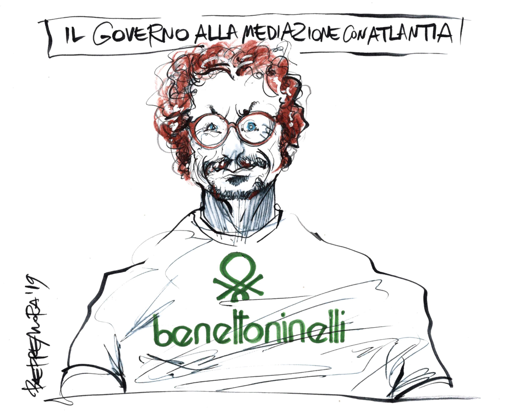 Copertina di La vignetta di Beppe Mora