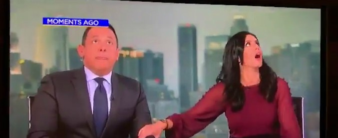Copertina di California, terremoto in diretta negli studi della Cbs: la paura dei conduttori sorpresi dalla scossa