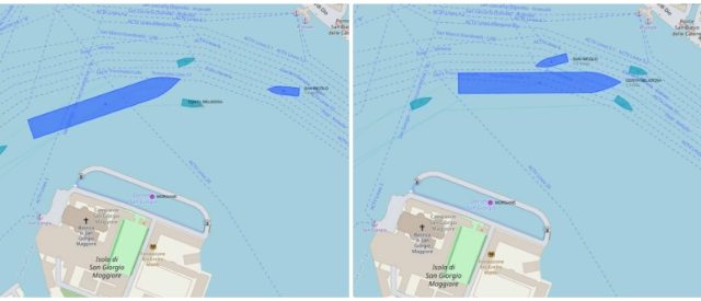 Venezia, la nave da crociera rischia di schiantarsi contro i battelli: la ricostruzione satellitare della rotta