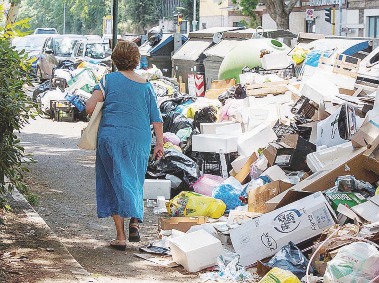 Copertina di “Per la raccolta differenziata a Roma ho fatto più di tutti”